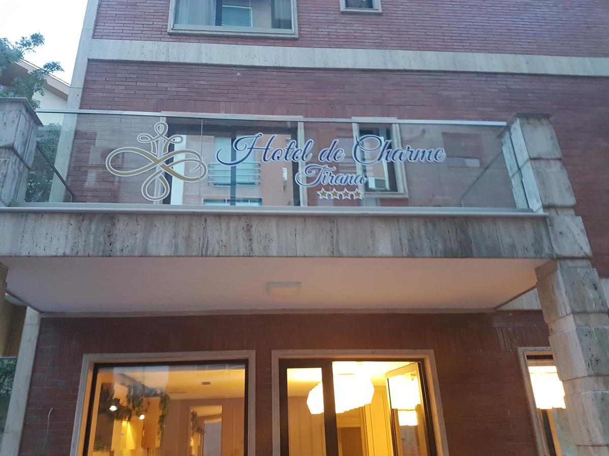 Hotel De Charme (Adults Only) Tirana Exterior photo